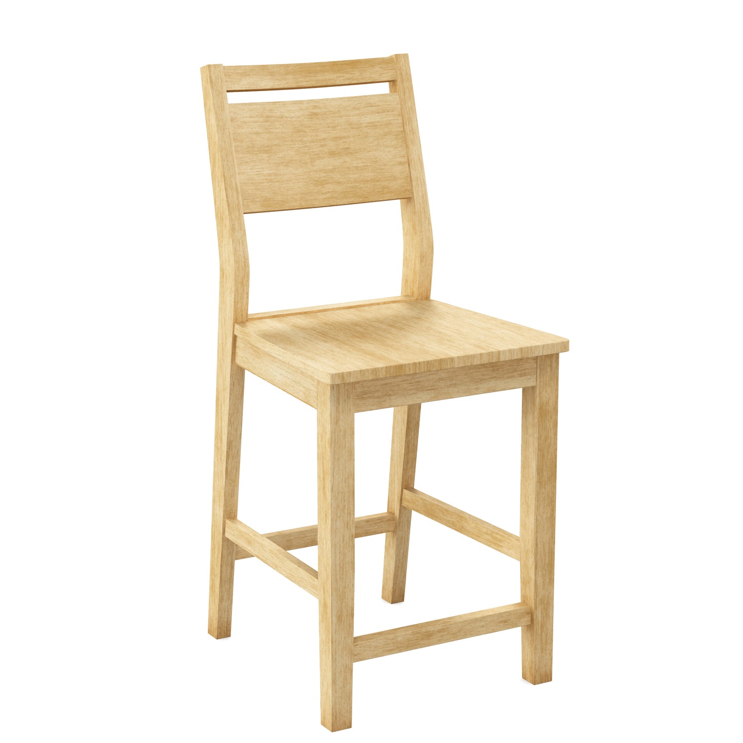 24" Aspen Panel Back Counter Stool