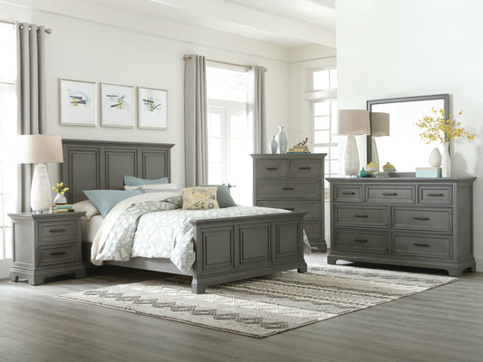 Summit Bed – Heather Gray