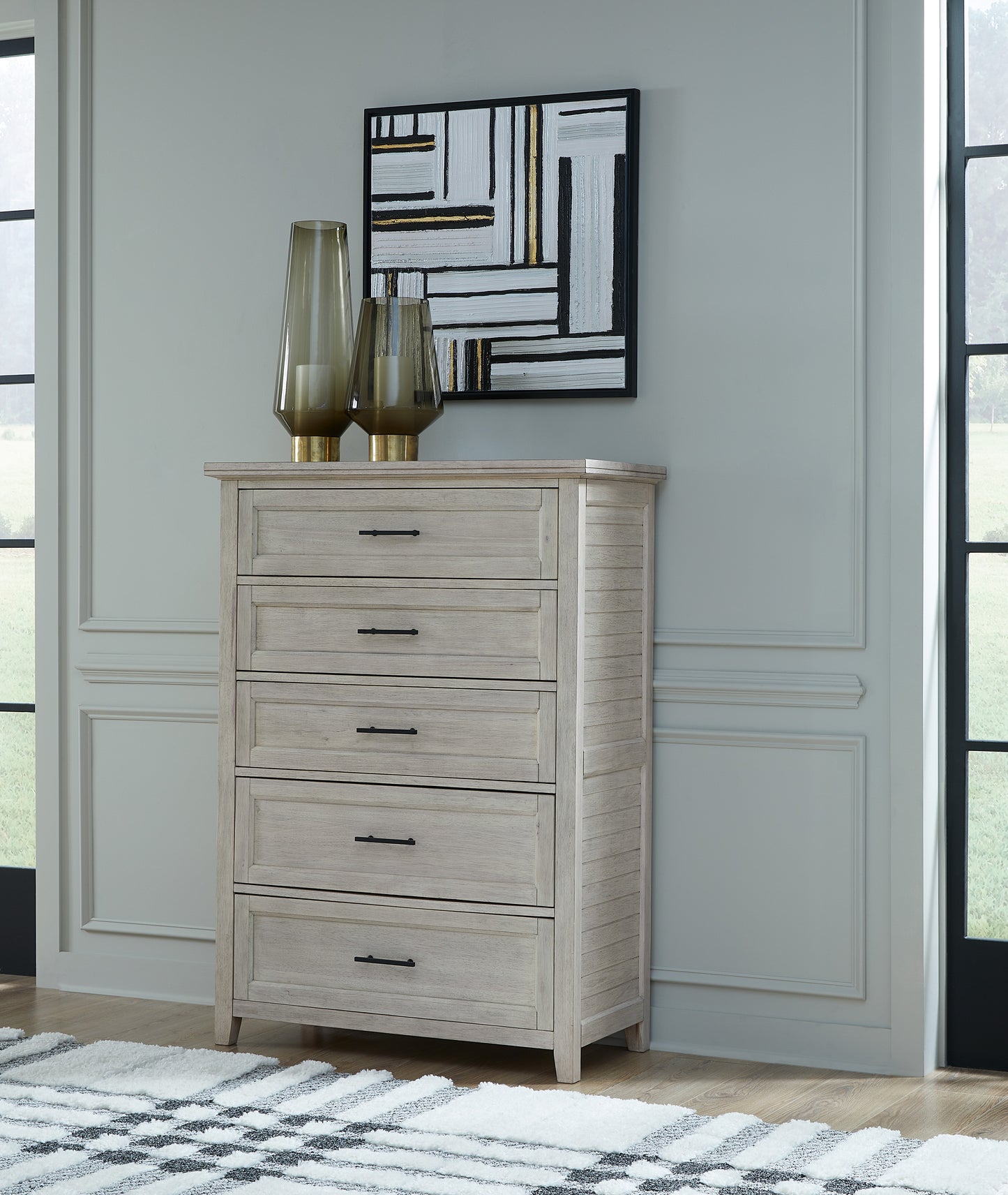 5 Drawer Chest - Macchiato