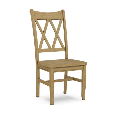 Double X Back Chair
