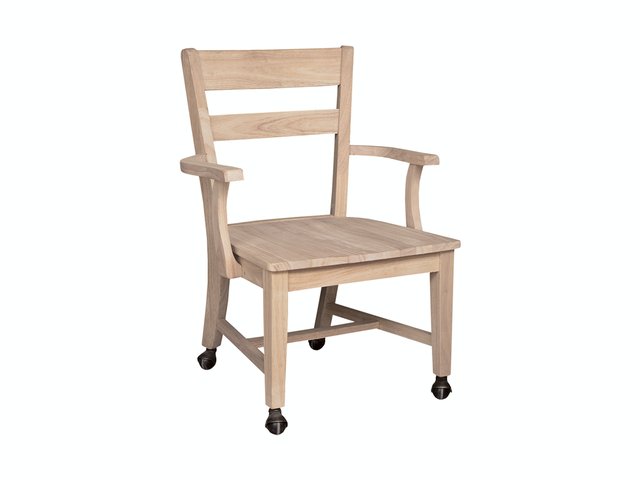 Castor Dining Chair on Wheels