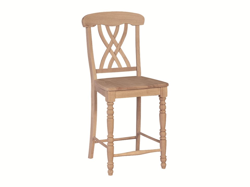 Lattice Back Stool