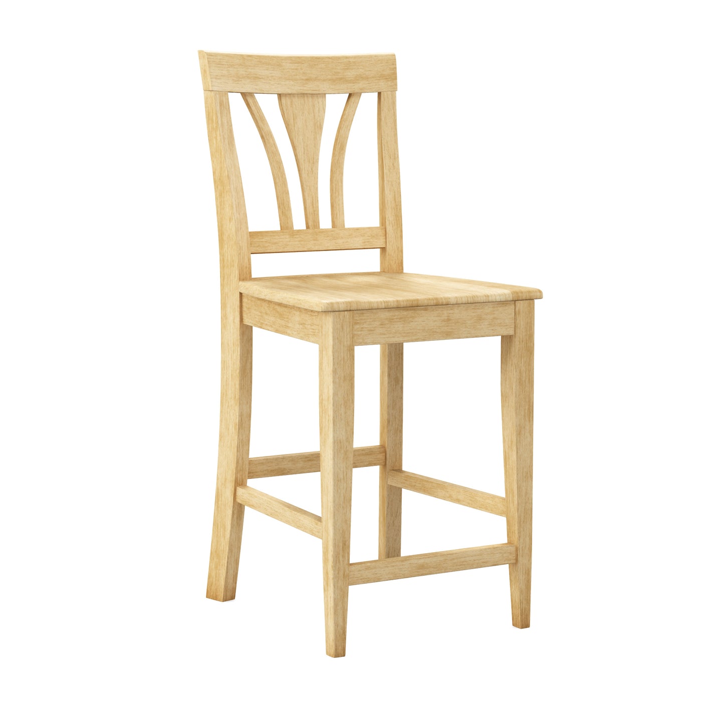 24" Fanback Counter Stool
