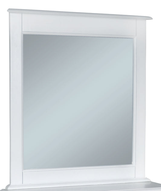 Cottage Mirror - Pure White