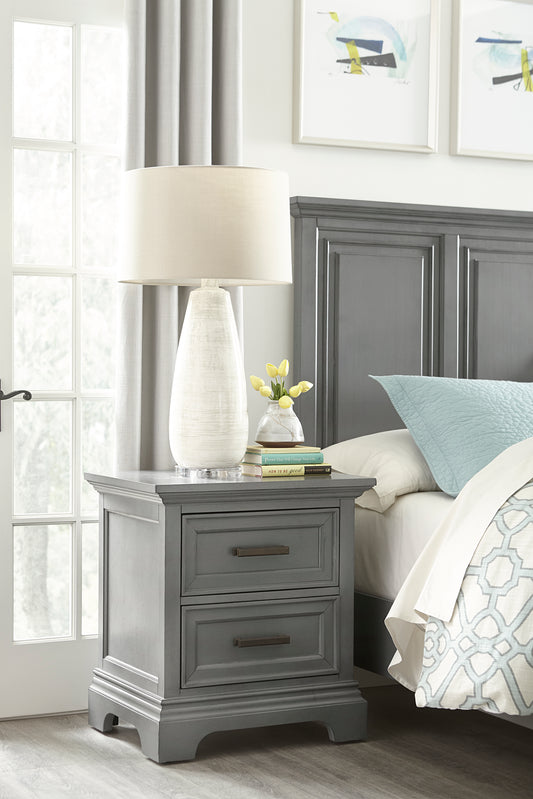 Summit Nightstand in Heather Gray