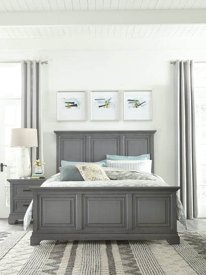 Summit Bed – Heather Gray