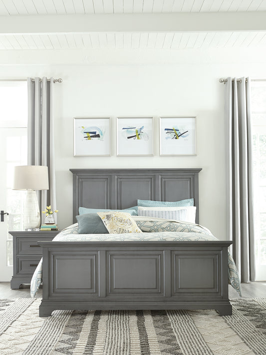 Summit Bed – Heather Gray