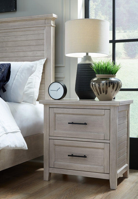Sanibel 2 Drawer Nightstand - Macchiato