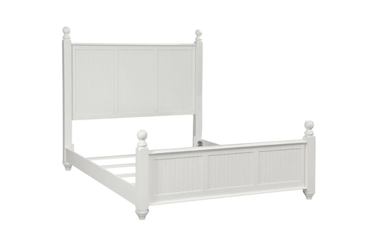 Cottage Bed – Denim Blue & Pure White