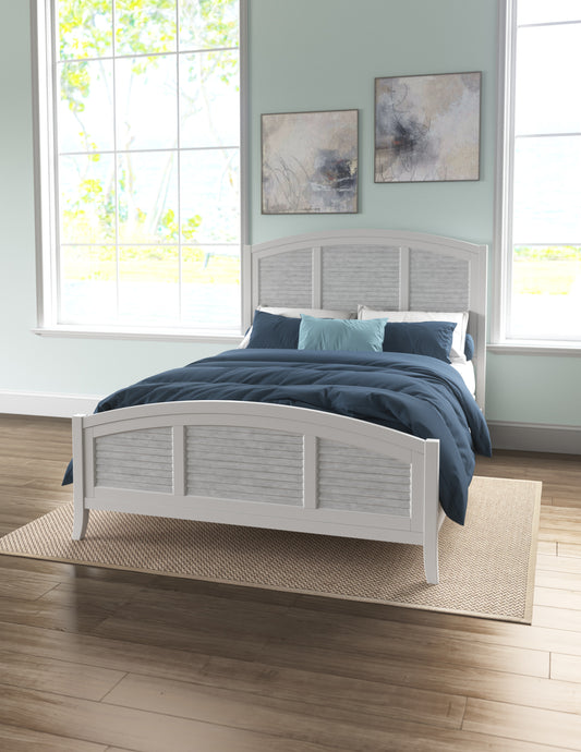 High Tide Arch Bed – Chalk & White