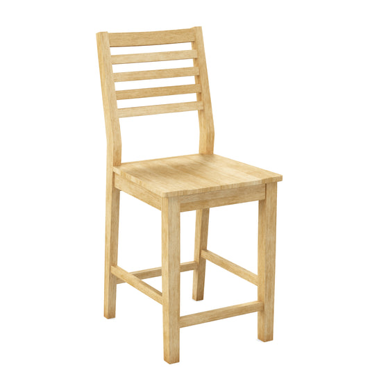 24" Aspen Ladder Back Counter Stool