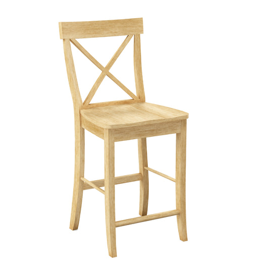 24" X-Back Counter Stool
