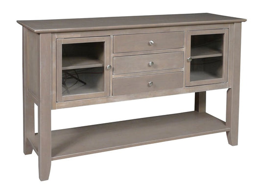 Cosmopolitan Dining Server in Taupe Gray
