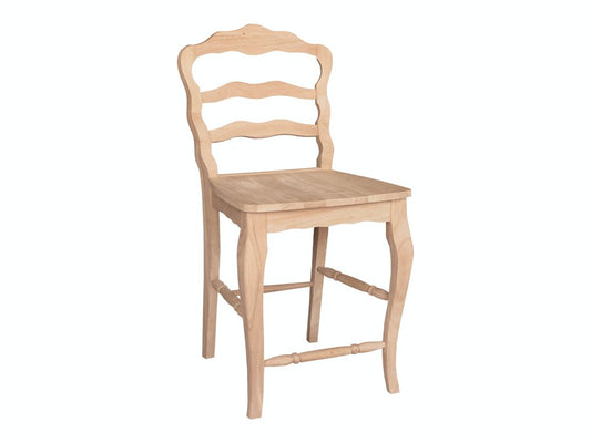 24" Versailles Ladderback Counter Stool